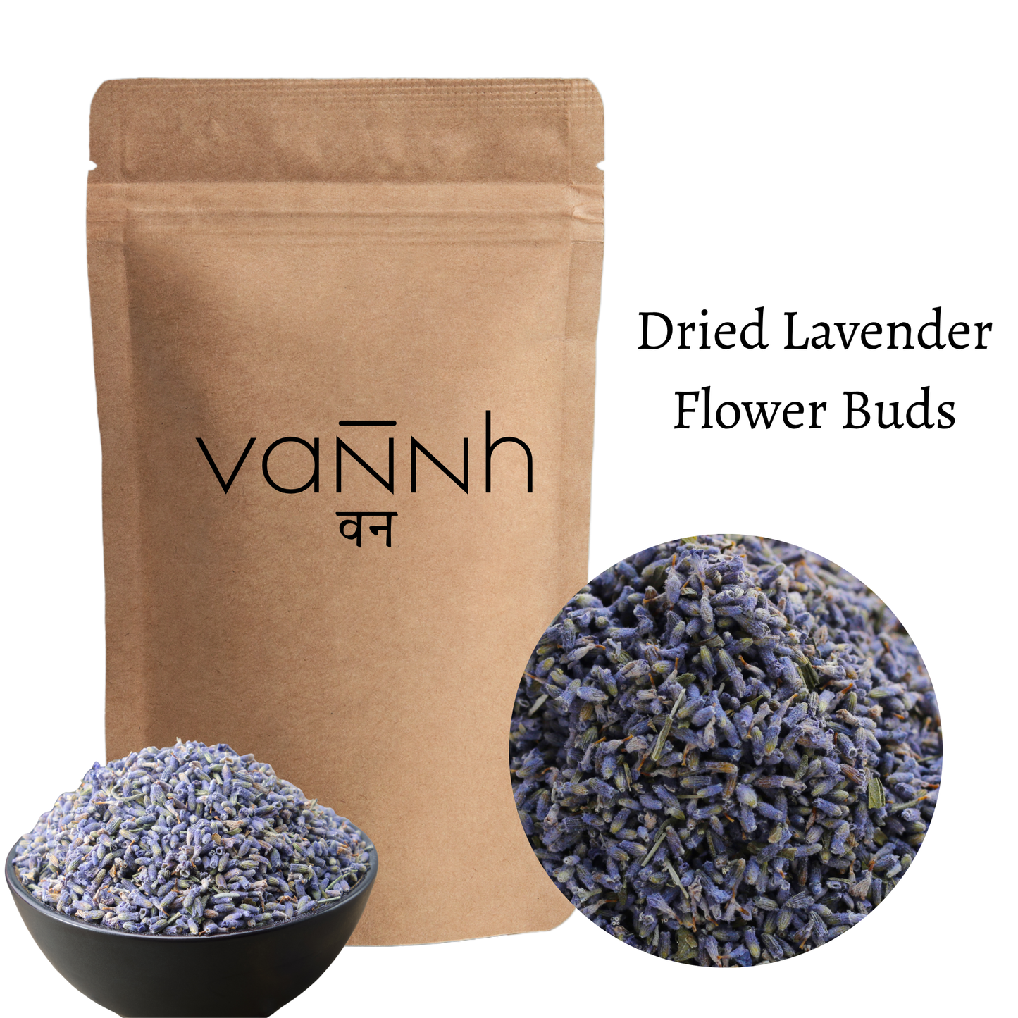 Dried Lavender Flower Buds