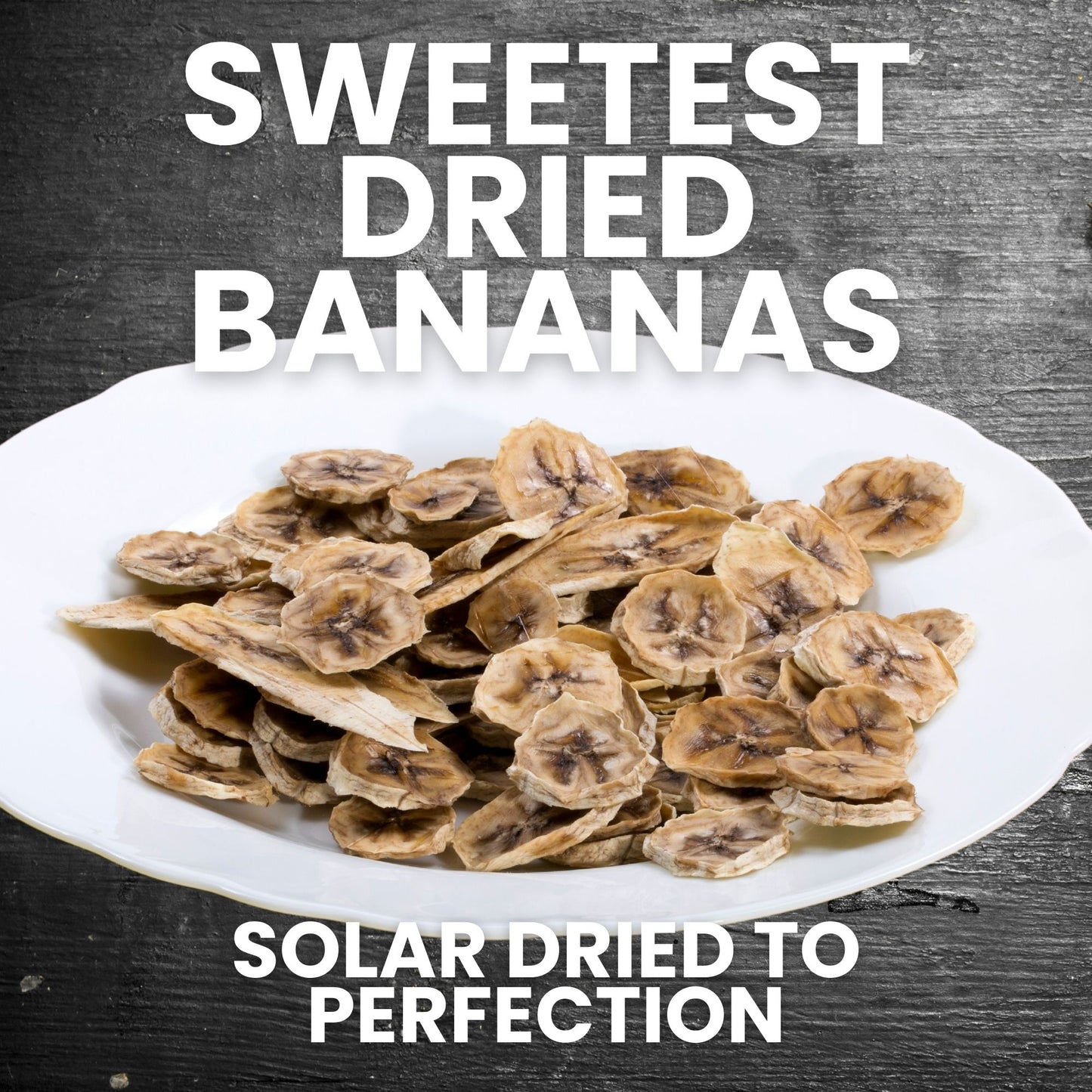 Dried Banana Slices with High-fiber | 100g
