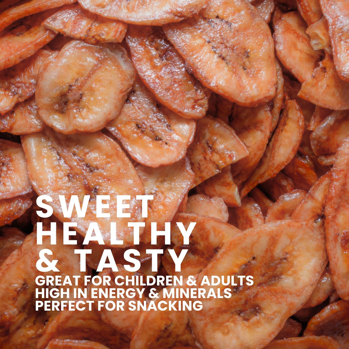 Dried Banana Slices with High-fiber | 100g