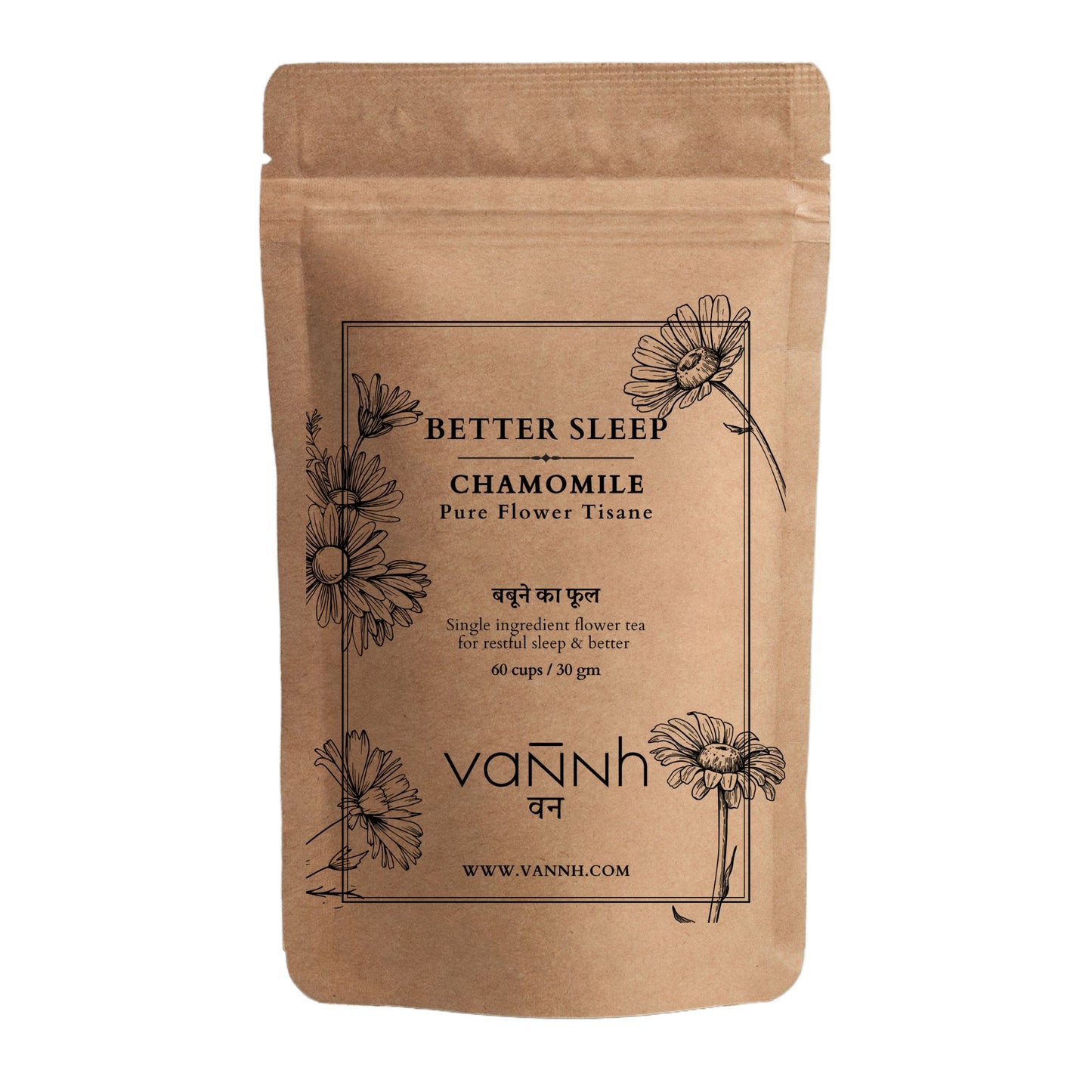 CHAMOMILE FLOWER TISANE | SLEEP BETTER | Loose | Pure Flower