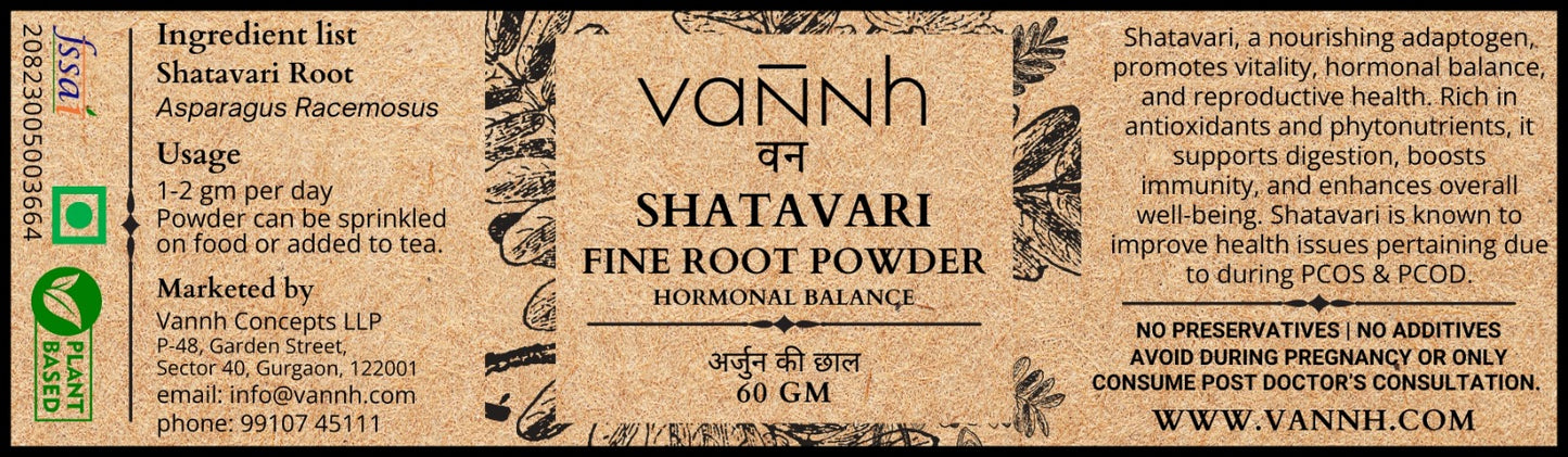 Shatavari Root Powder (60 gram)