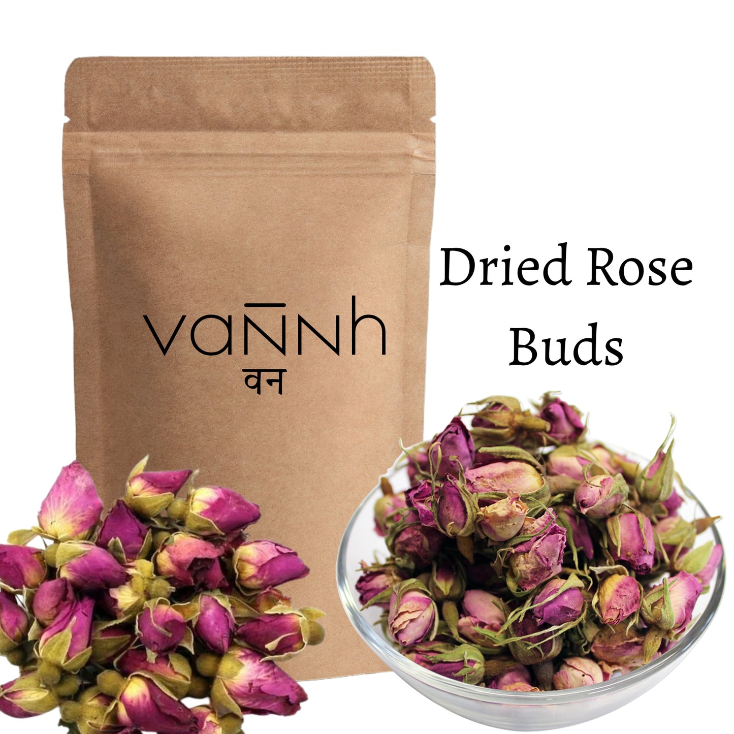 Dried Rose Buds