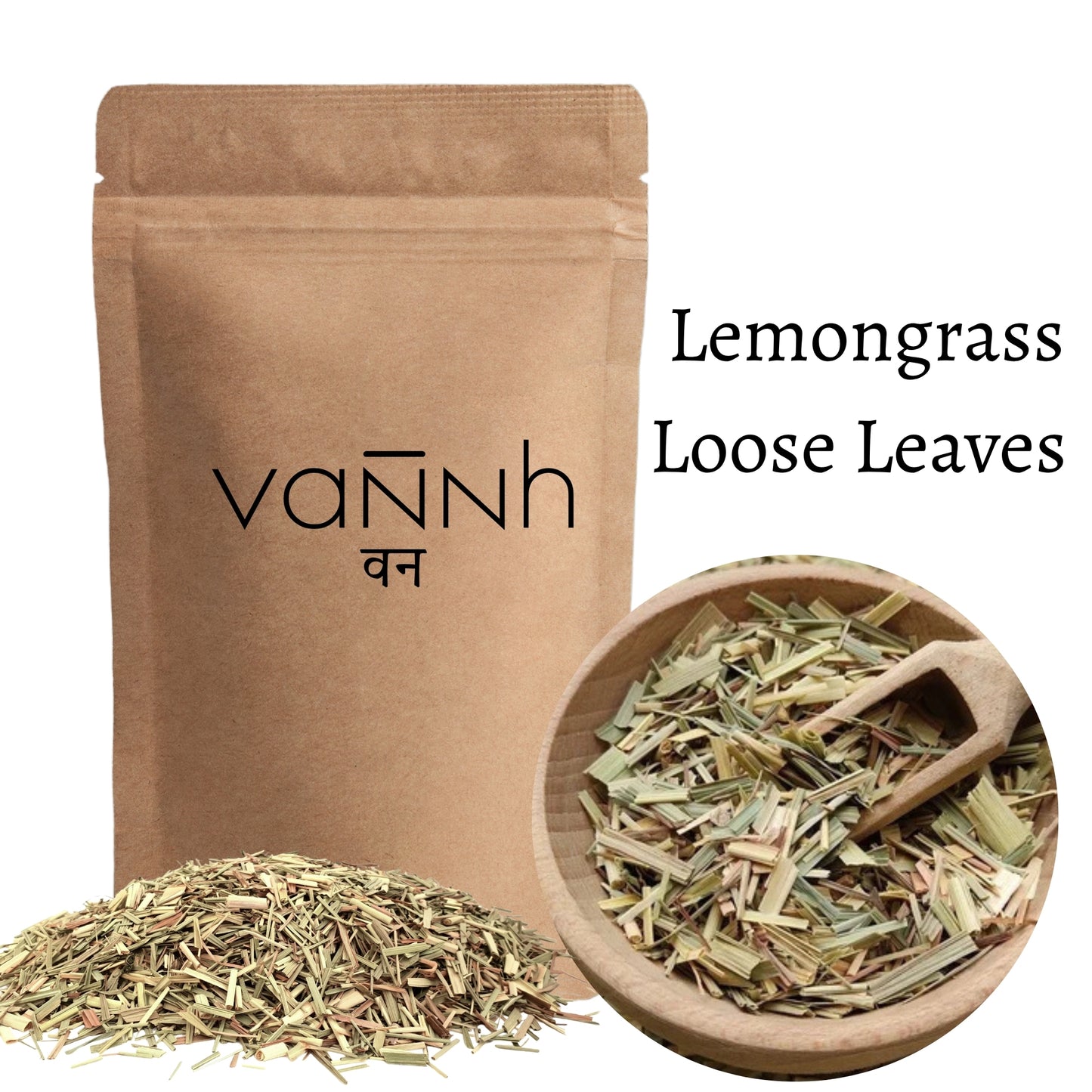 Lemongrass T-cut Leaves (Cymbopogon citratus)