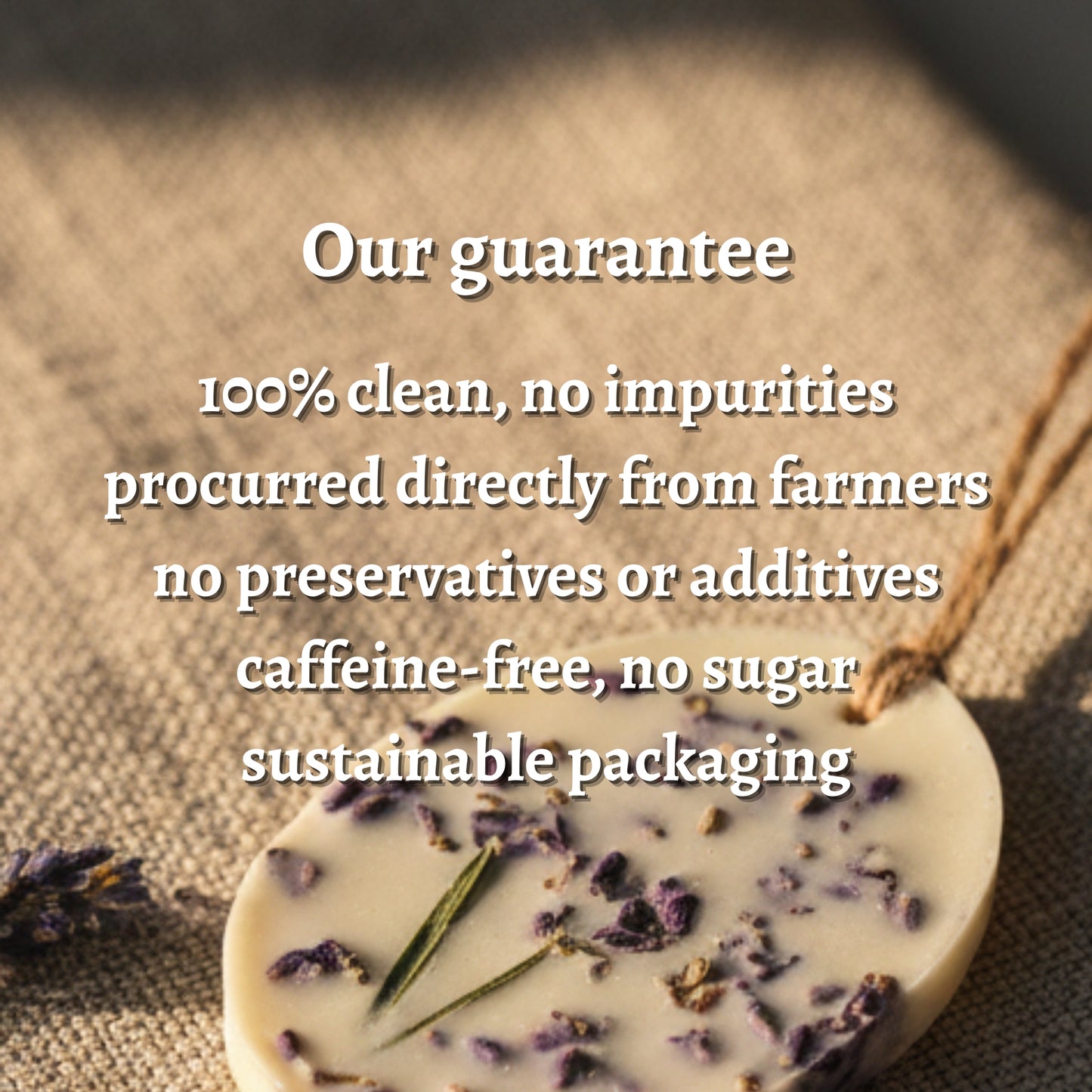 Lavender & Lemongrass Wax Sachet