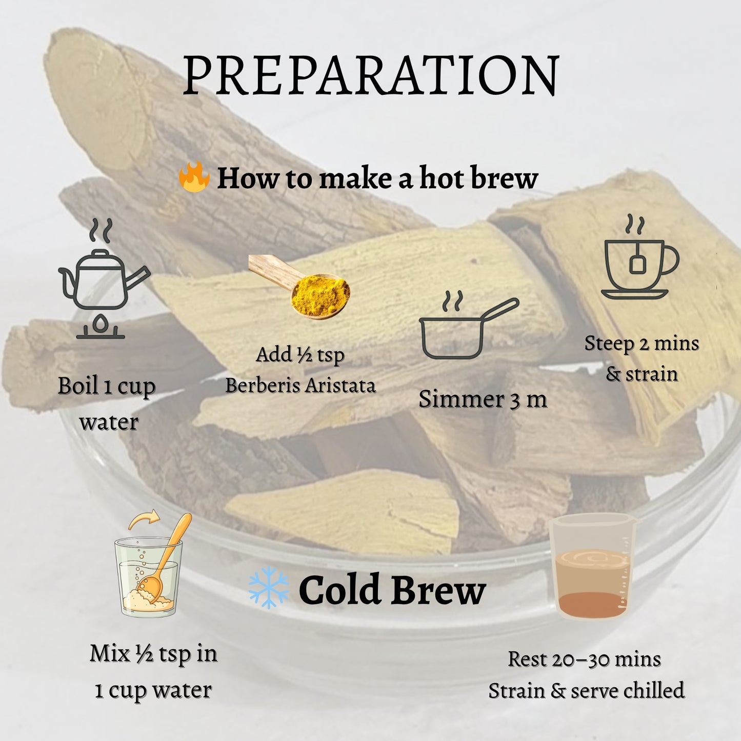 Berberis Aristata Loose (Daruharidra)