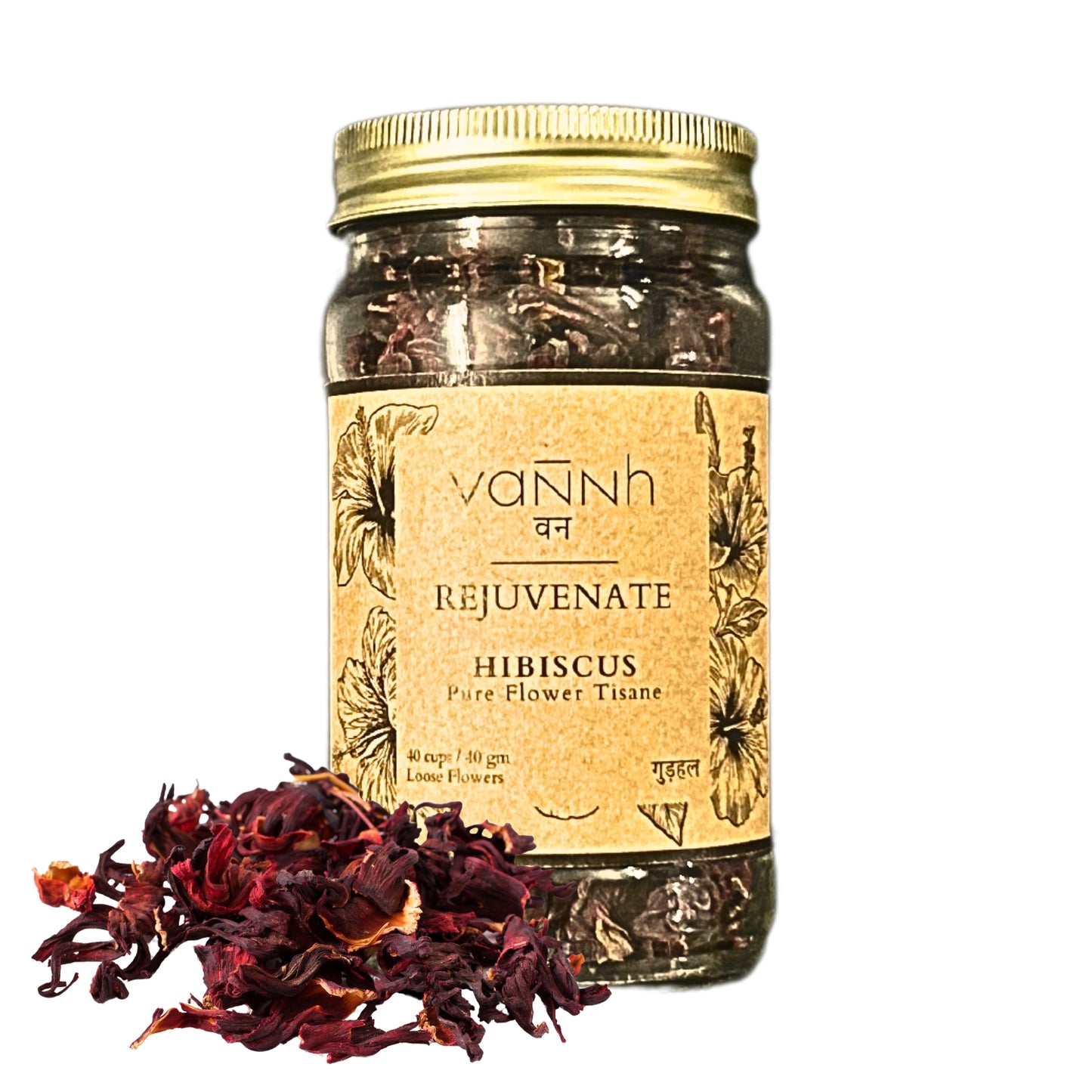 HIBISCUS FLOWER TISANE | REJUVENATE | Loose | Pure Flower