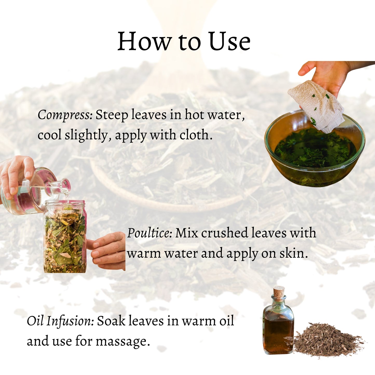 Comfrey Leaves Loose (Symphytum officinale)