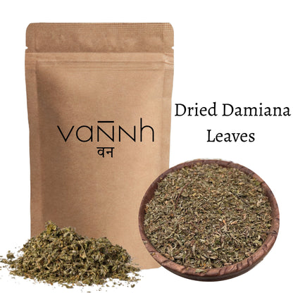 Dried Damiana Leaves (Turnera diffusa)