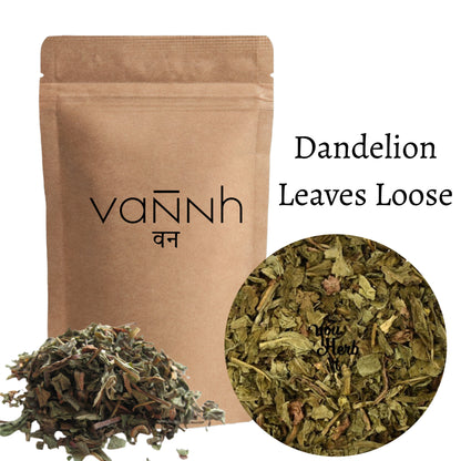 Dandelion Leaves Loose (Taraxacum officinale)