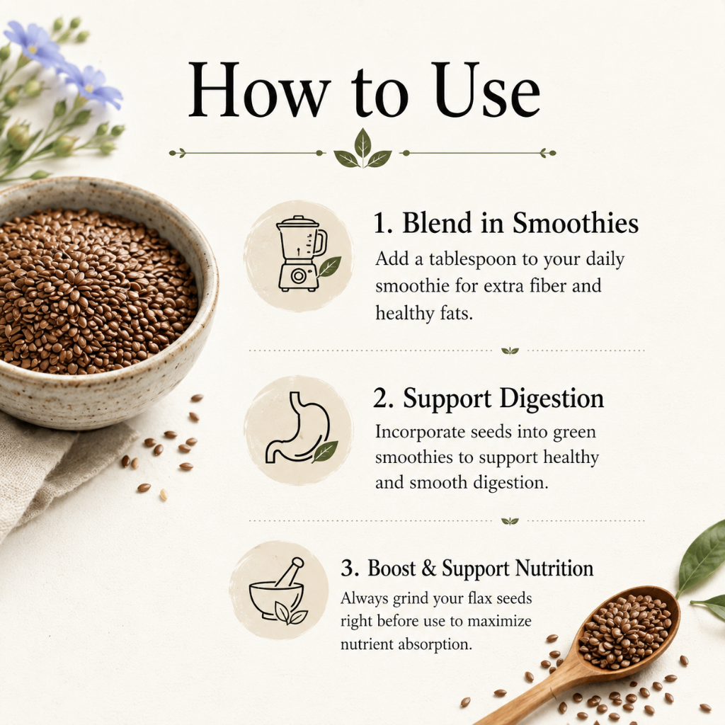 Flax Seeds | Linum usitatissimum