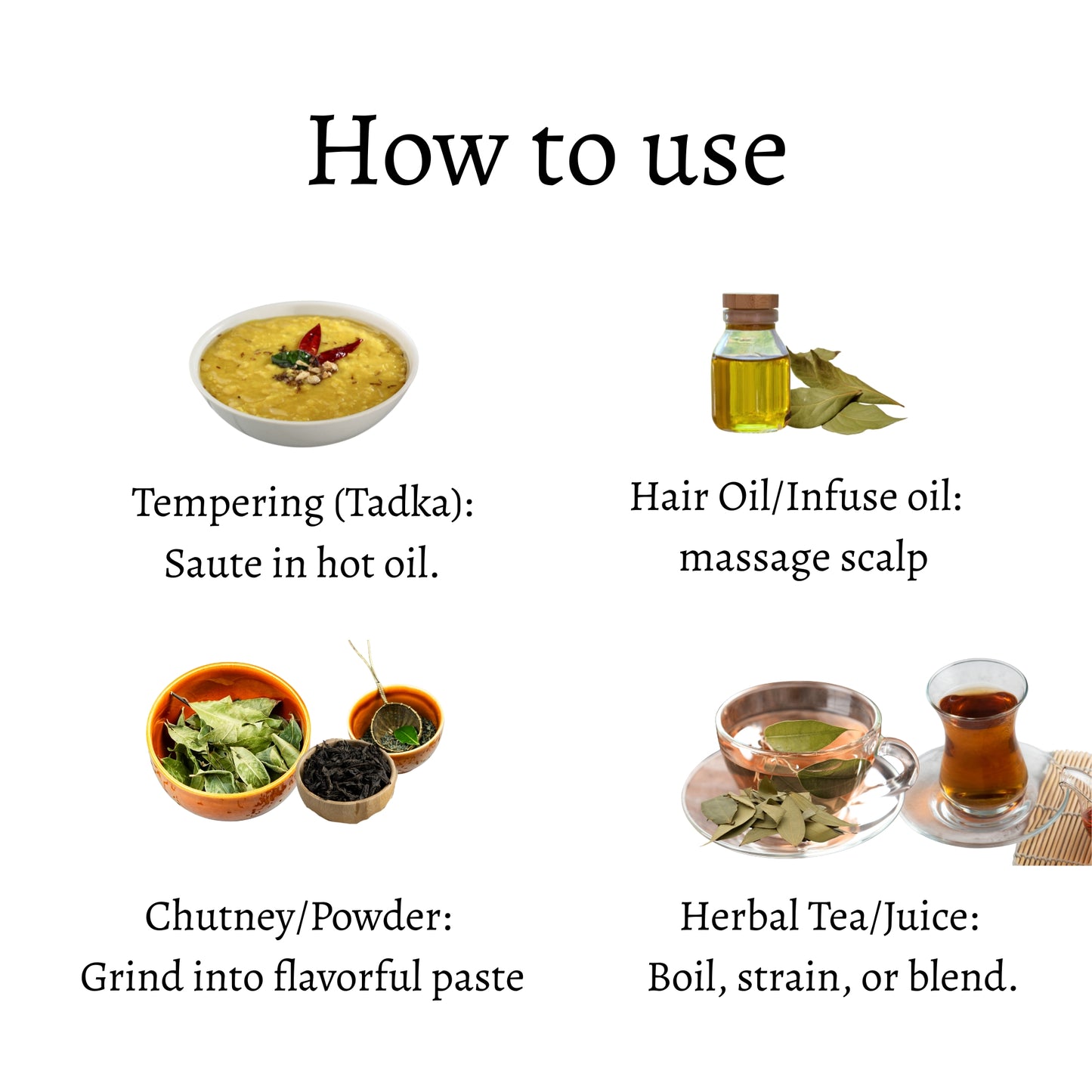 Curry Leaves Loose (Kadi Patta)