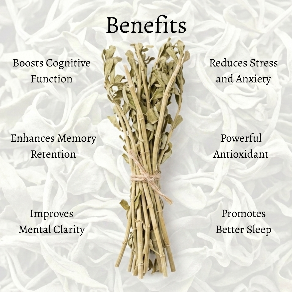 Dried Brahmi Whole | Bacopa monnieri