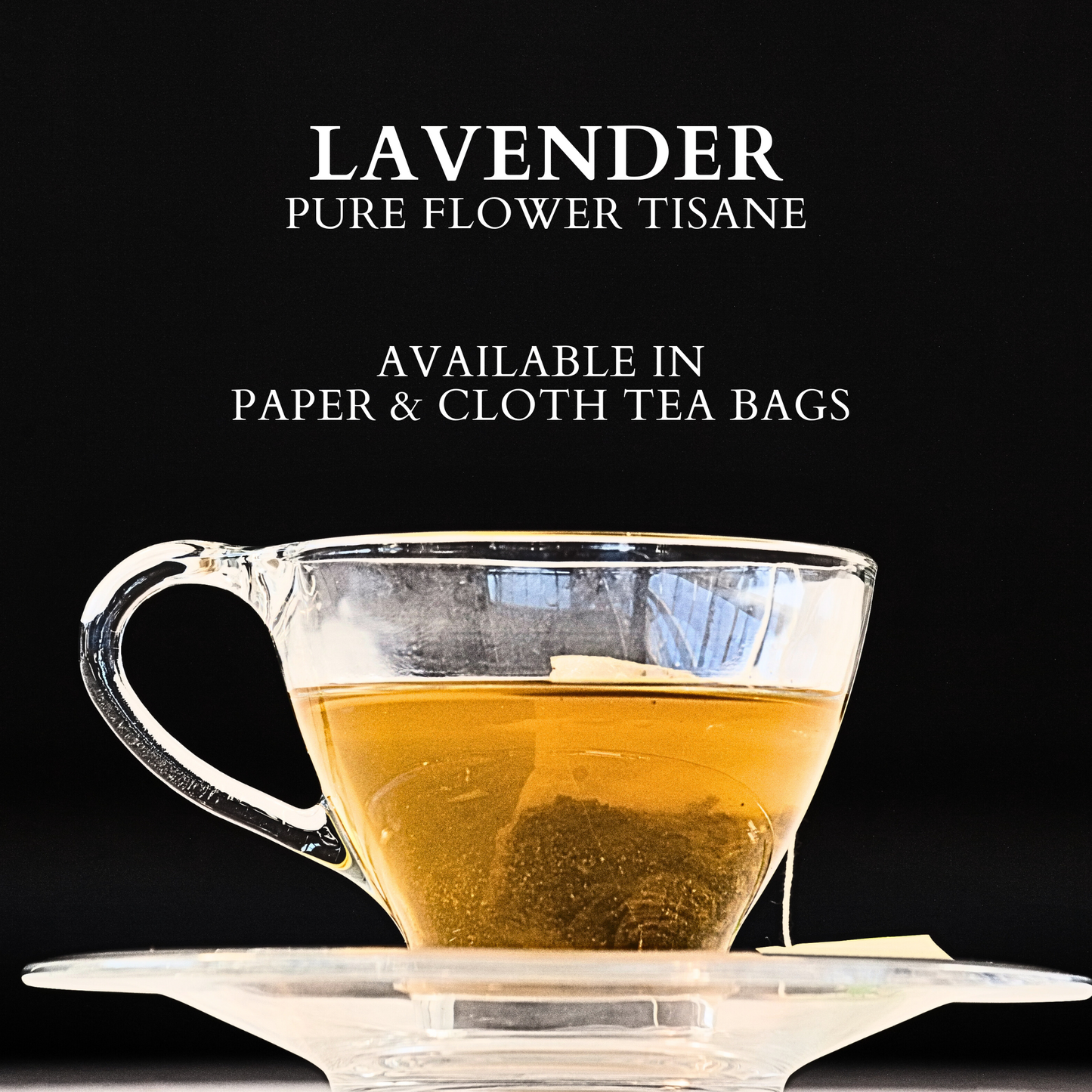 LAVENDER FLOWER TISANE | CALM | Pure Flower | 25 Paper Bags