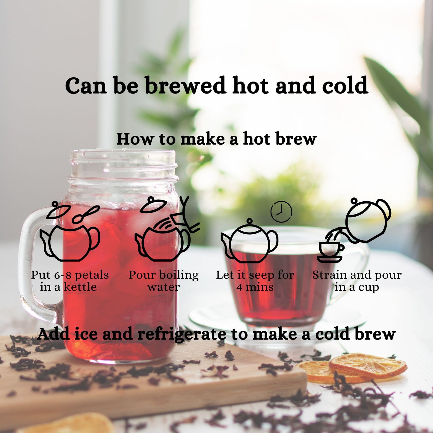 HIBISCUS FLOWER TISANE | REJUVENATE | Loose | Pure Flower