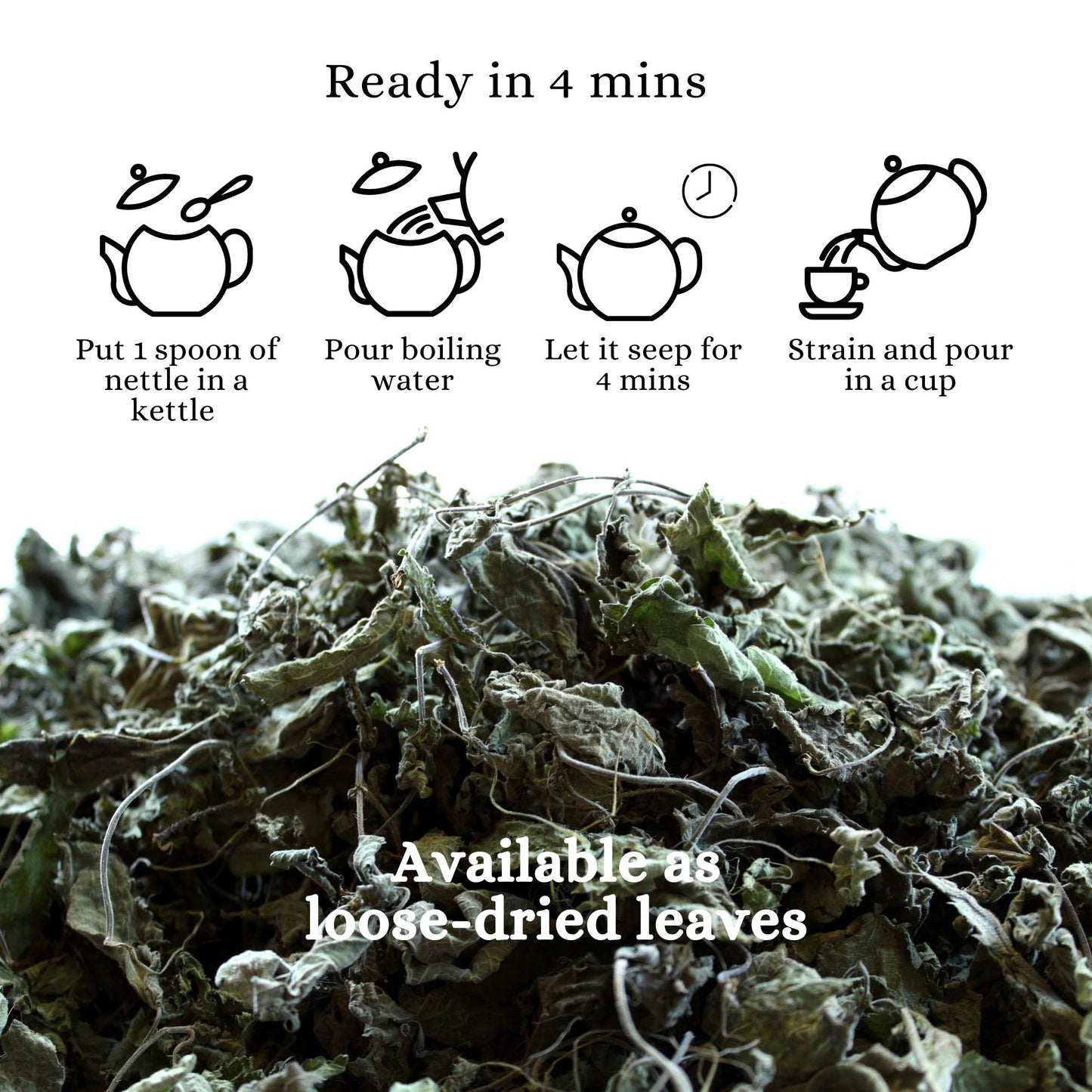 NETTLE TISANE | HEAL | Loose | Pure Leaf