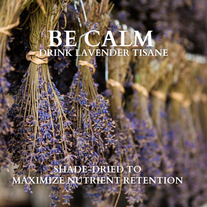 LAVENDER FLOWER TISANE | CALM | Pure Flower | 25 Cloth Bags
