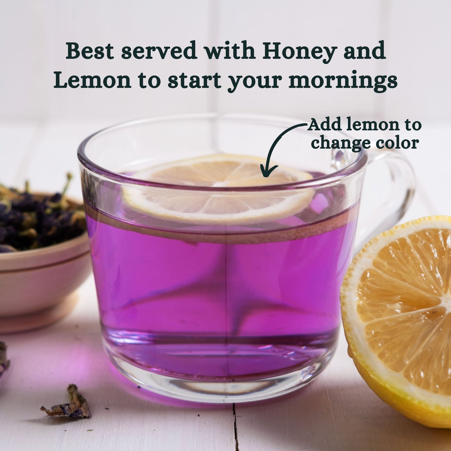 BLUE PEA FLOWER TISANE | CLARITY | Loose | Pure Flower