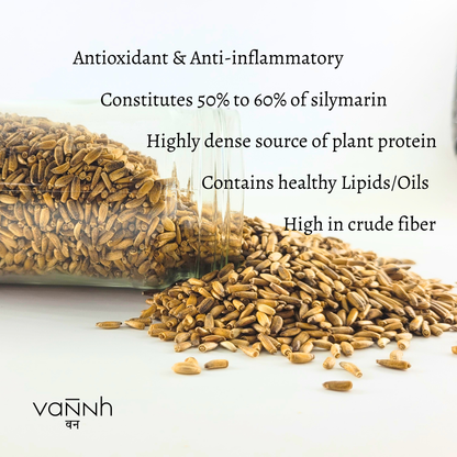 Milk Thistle Seeds | 100% Pure, No Preservatives, No Additives