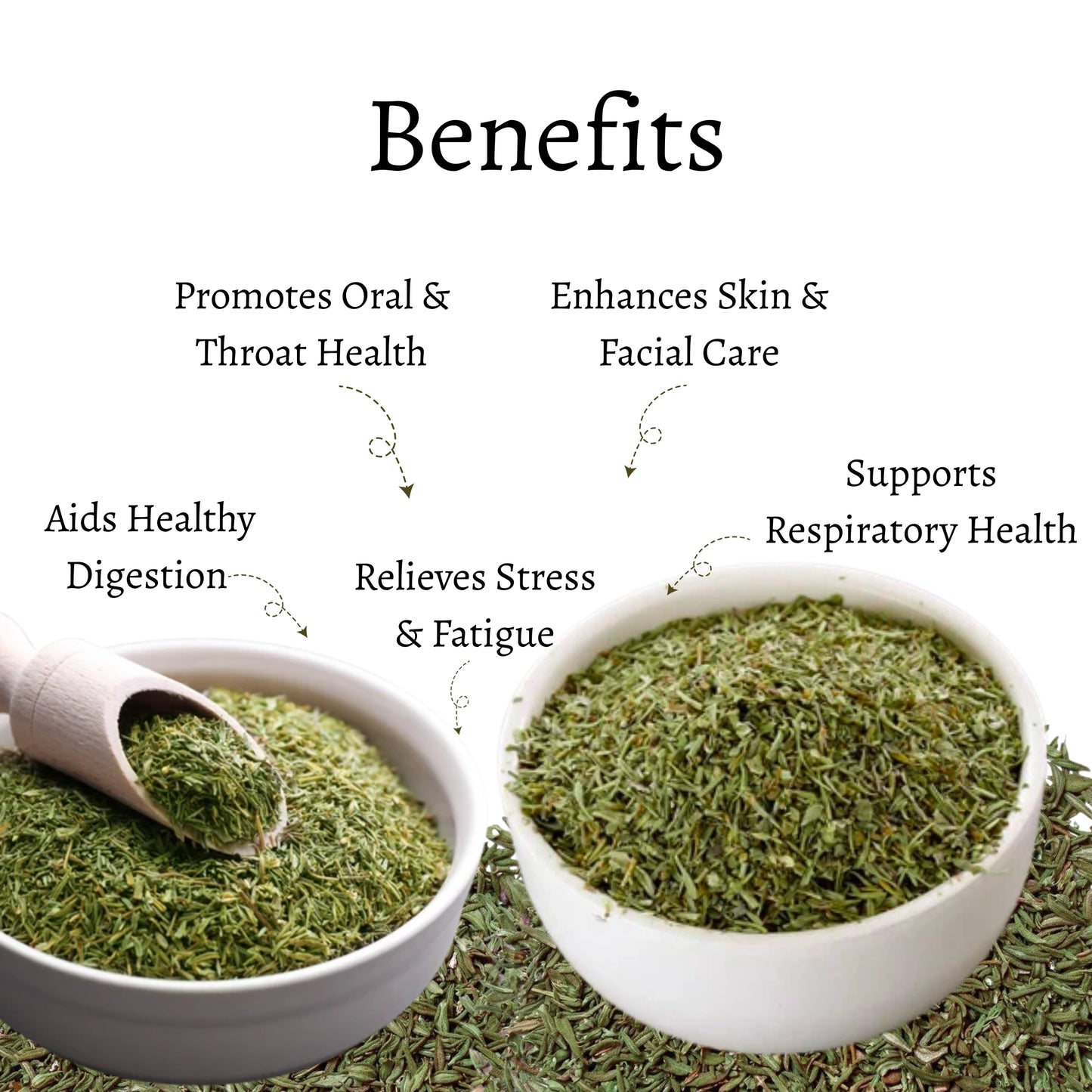 Himalayan Thyme Loose Leaves (Thymus vulgaris)