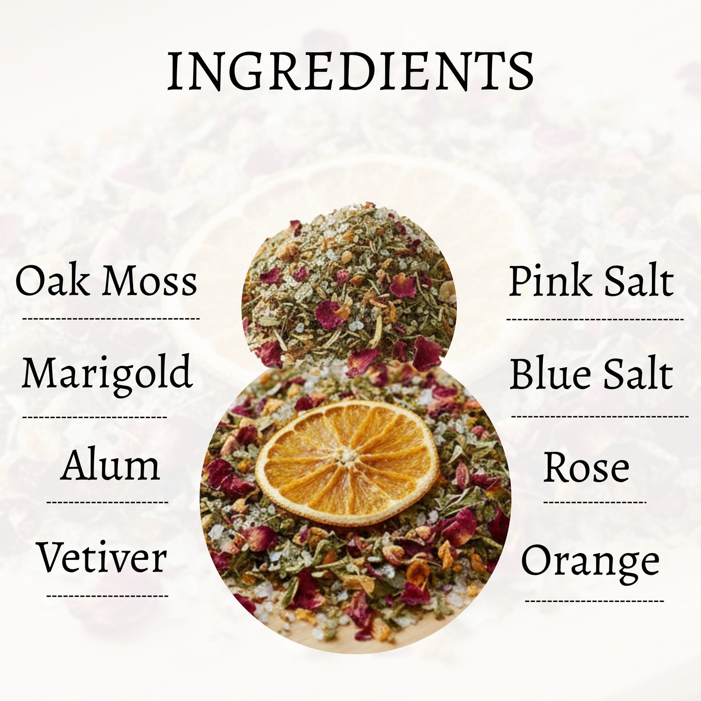 Floral Earthy Spa Bath Salt