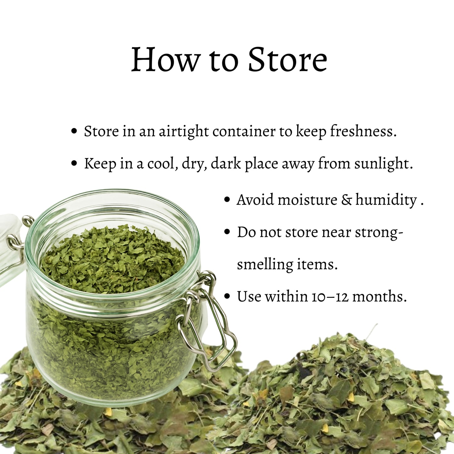 MORINGA LOOSE LEAVES (Moringa oleifera)