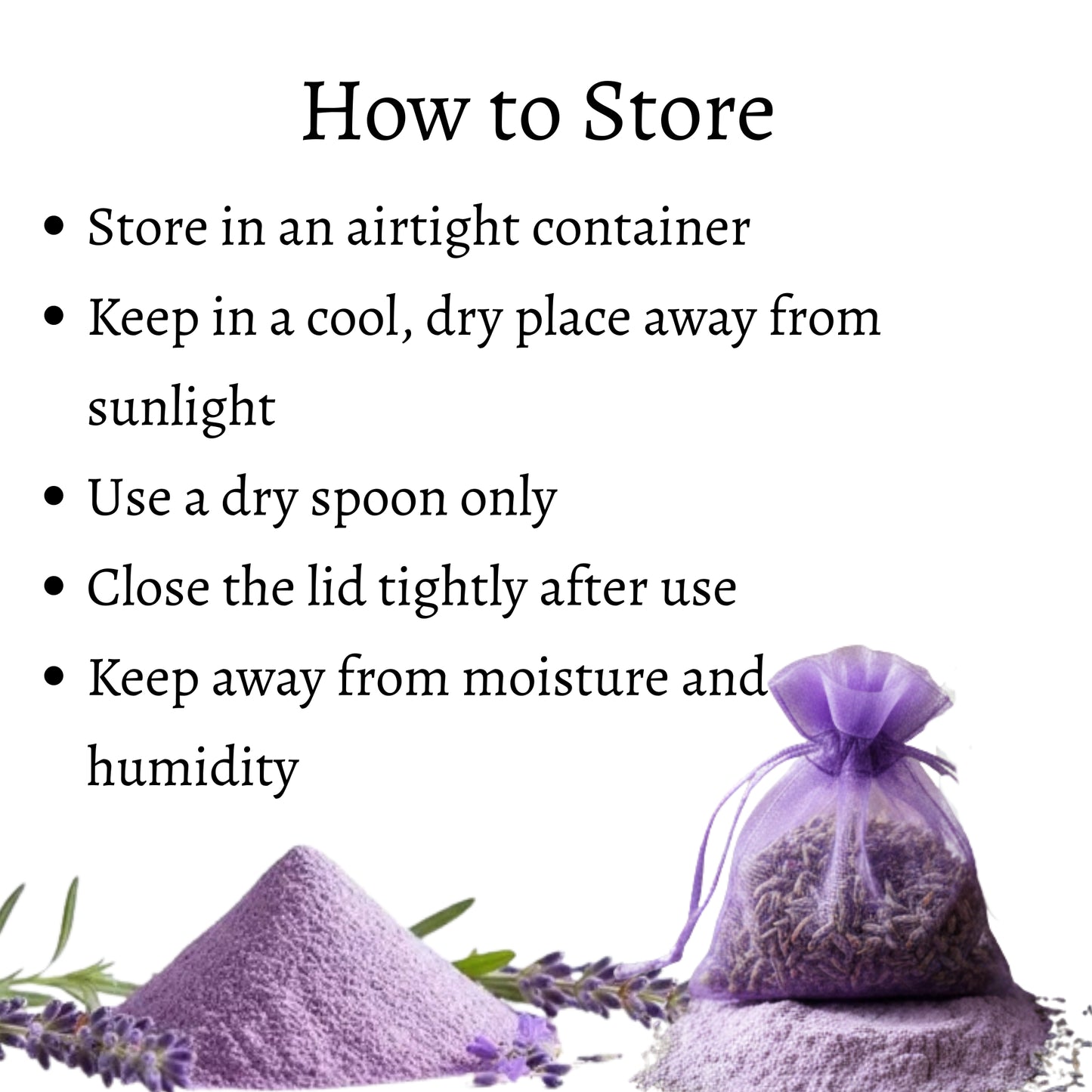 Lavender Powder