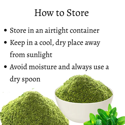 Mint Powder | 100% Pure, No Preservatives, No Additives