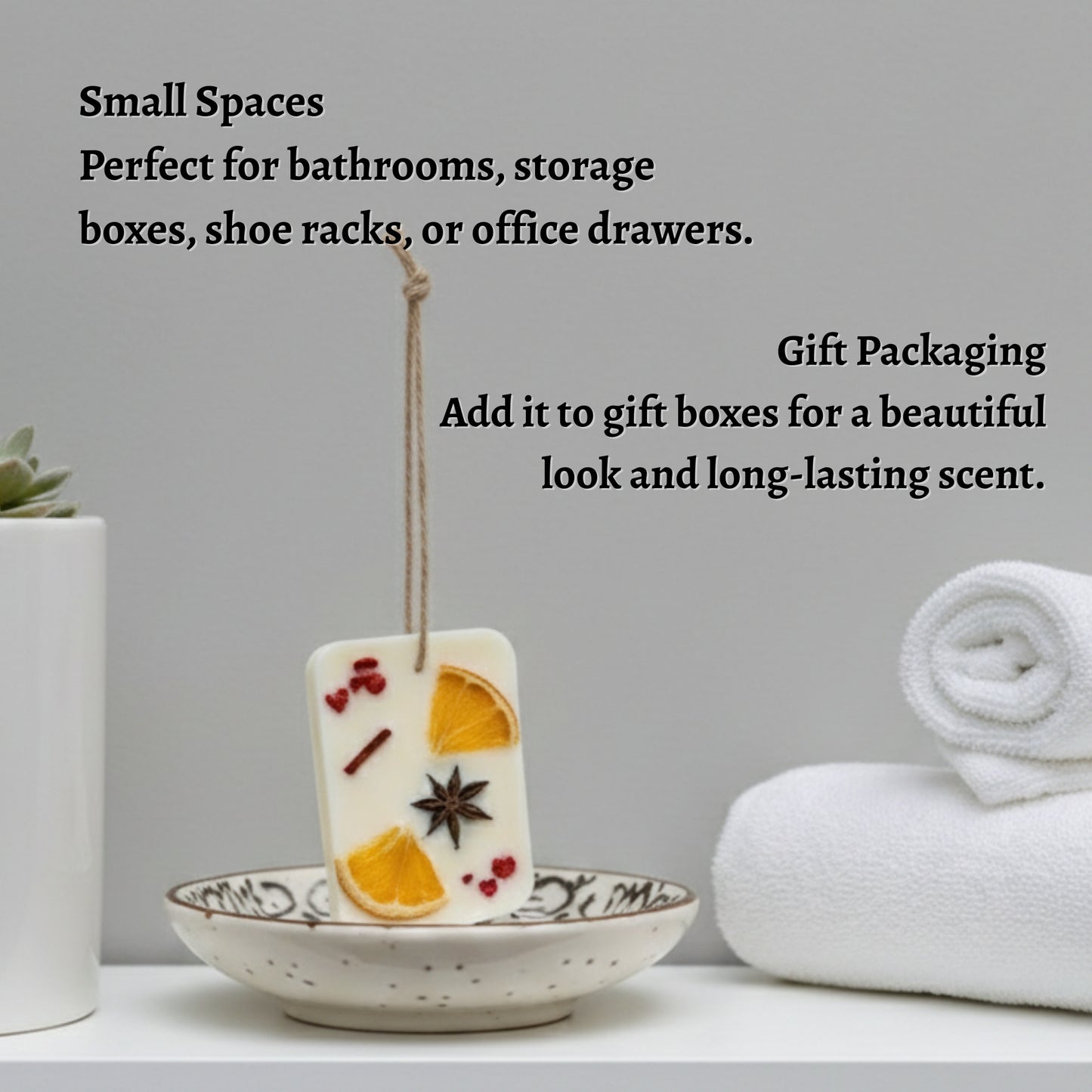 Orange Bloom & Spice Wax Sachet