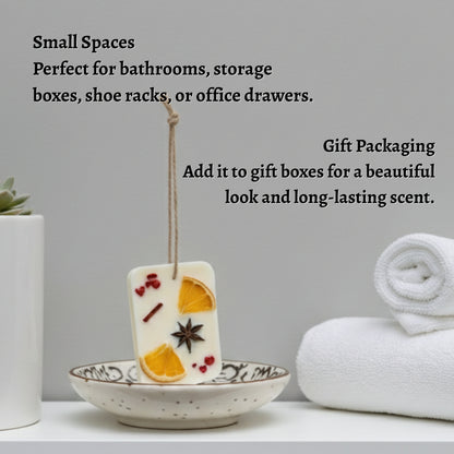 Orange Bloom & Spice Wax Sachet
