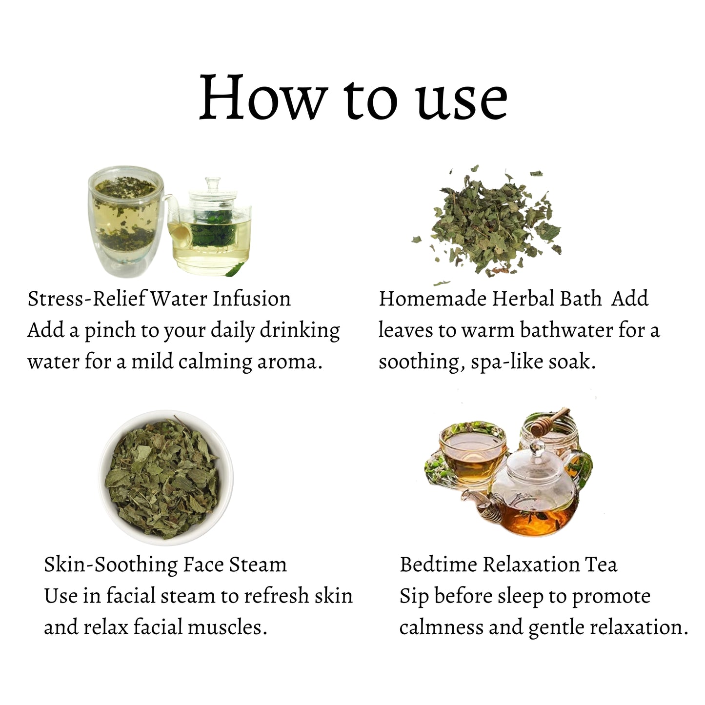 Lemon Balm Loose Leaves (Melissa officinalis)