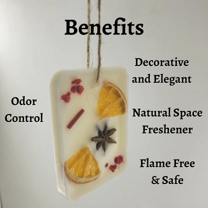 Orange Bloom & Spice Wax Sachet