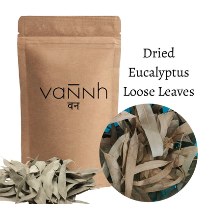 Dried Eucalyptus Loose Leaves (Eucalyptus globulus)