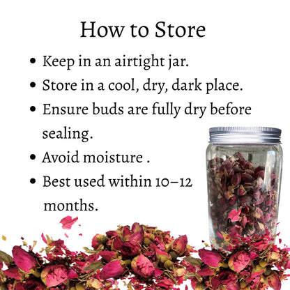 Dried Rose Buds