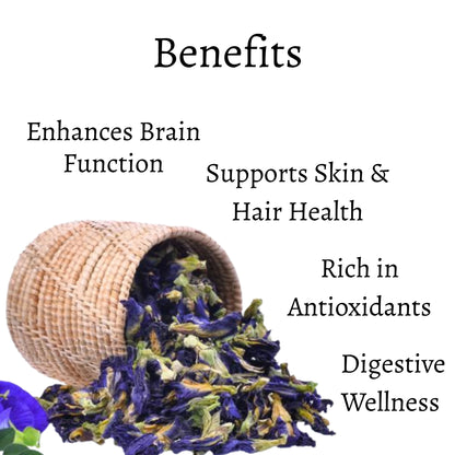 Dried Blue Butterfly Pea Flower