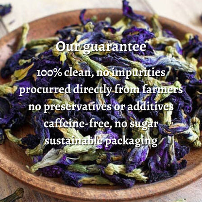 Dried Blue Butterfly Pea Flower