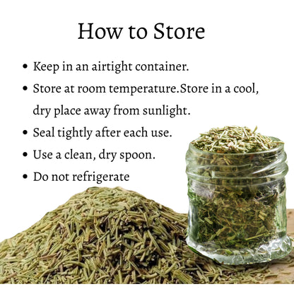 Himalayan Rosemary Loose Leaves (Rosmarinus officinalis)