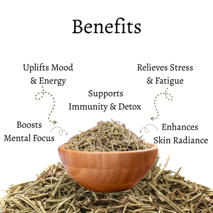 Himalayan Rosemary Loose Leaves (Rosmarinus officinalis)