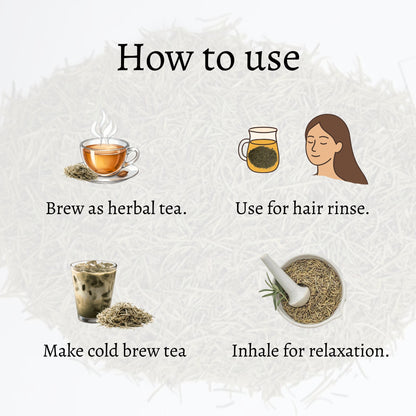 Himalayan Rosemary Loose Leaves (Rosmarinus officinalis)