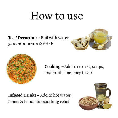 Dried Ginger Root (Whole)