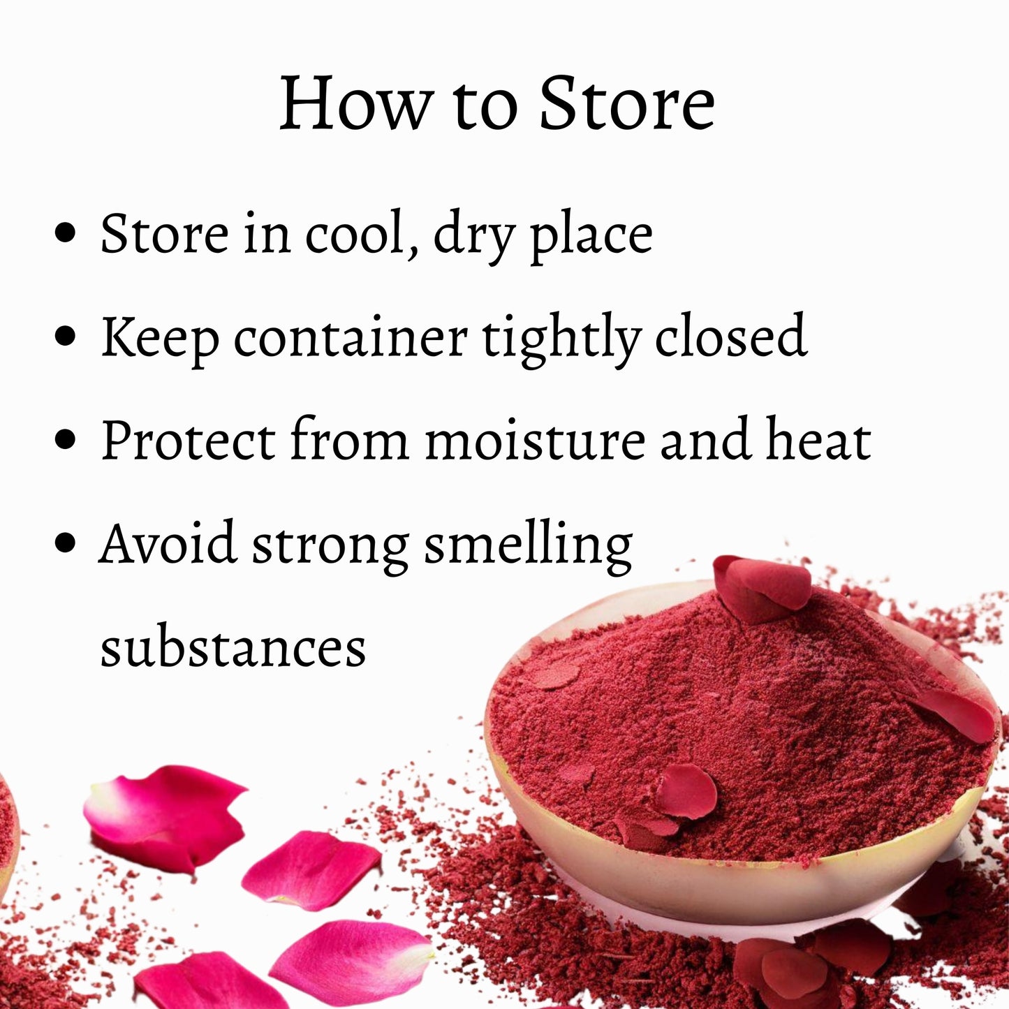 Rose Petal Powder
