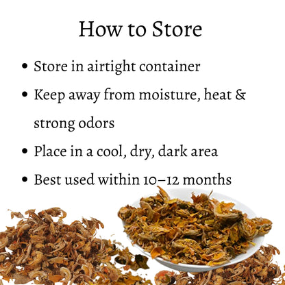 Dried Palash / Tesu Flower