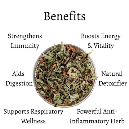 Tulsi Vana Loose Leaves (Ocimum gratissimum)