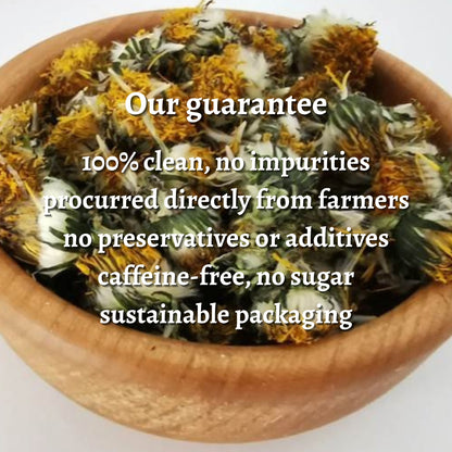 Dried Dandelion Flower