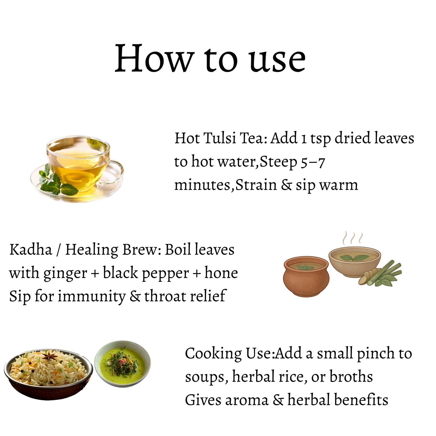 Tulsi Shyama Loose Leaves (Ocimum tenuiflorum)