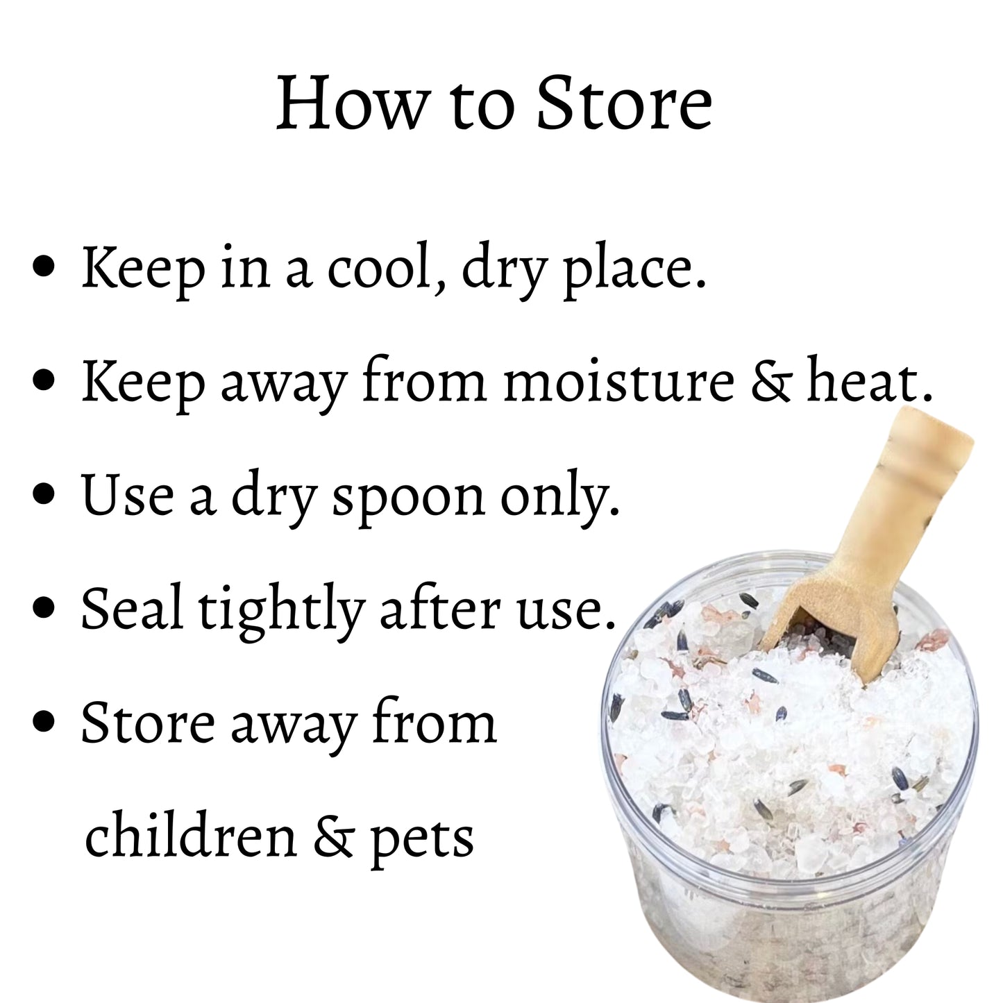 Lavender Calm Spa Bath Salt