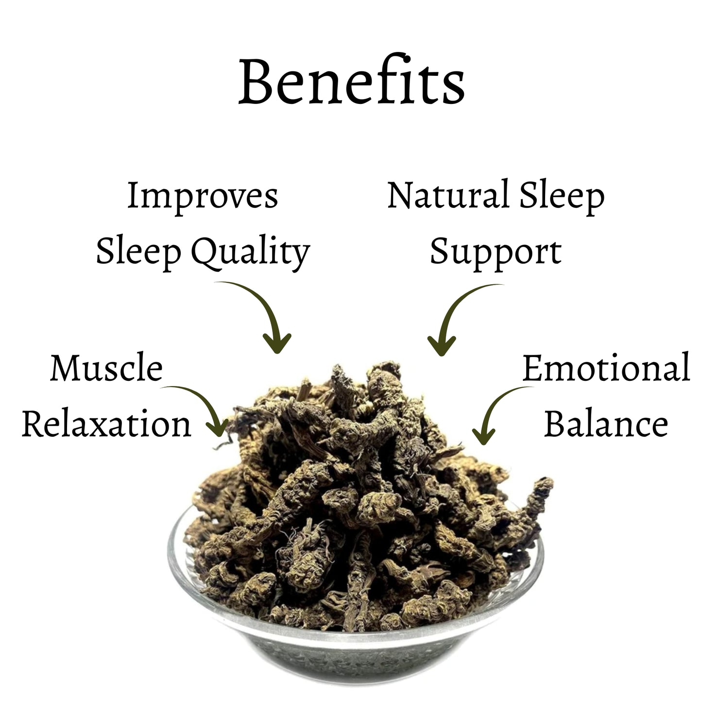 Dried Valerian Root (Whole)