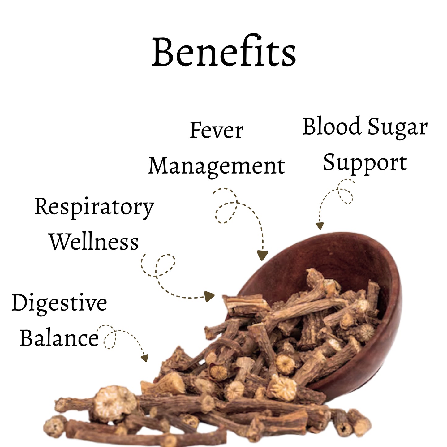 Dried Giloy Cut Root