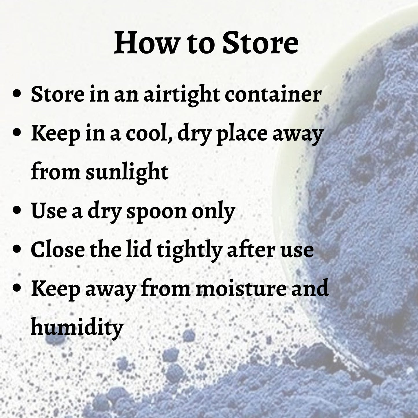 Blue Pea Butterfly Powder