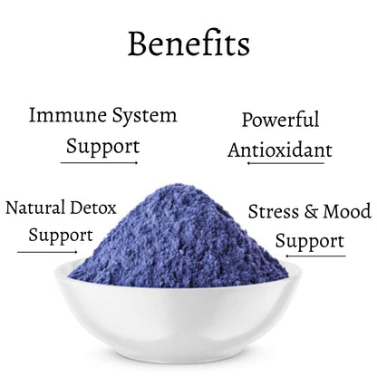 Blue Pea Butterfly Powder