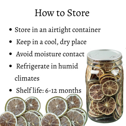Dried Sweet Lime Slices
